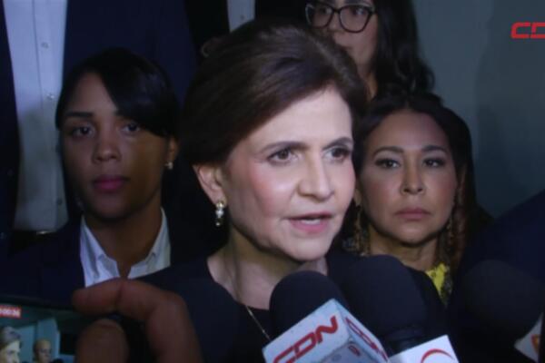 Raquel Peña, vicepresidenta de la República Dominicana. 