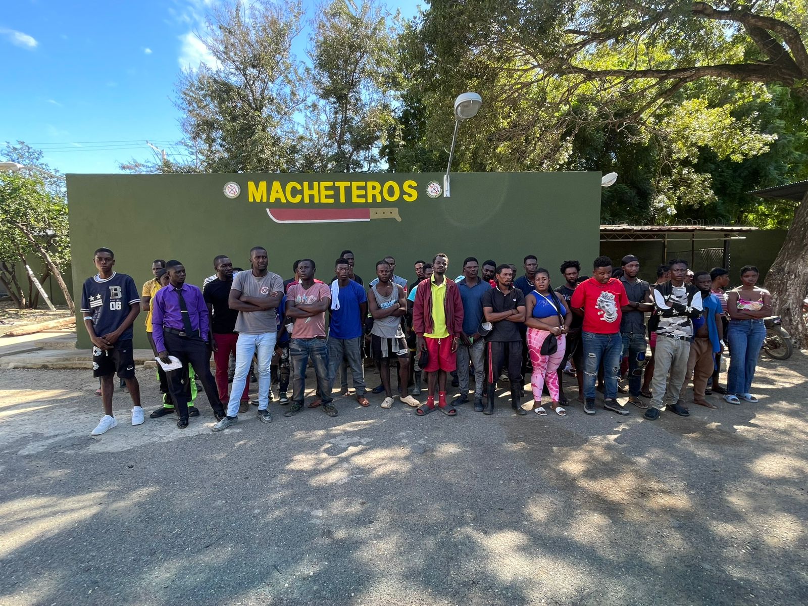 Haitianos indocumentados en Valverde