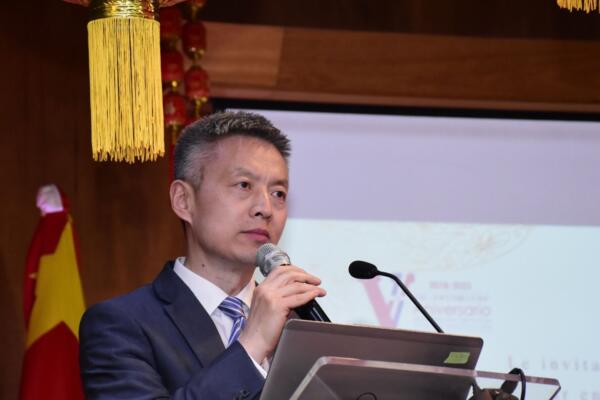 El embajador de la República Popular China en República Dominicana, Chen Luning.