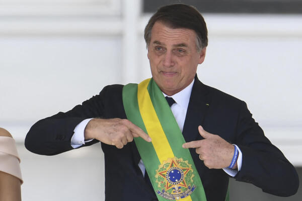El expresidente de Brasil Jair Bolsonaro.