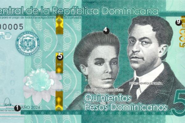 Nuevo billete emitido por el BCDR.