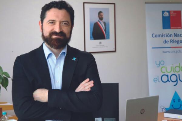 Wilson Ureta Parraguez, director de la Comisión Nacional de Riego de Chile.