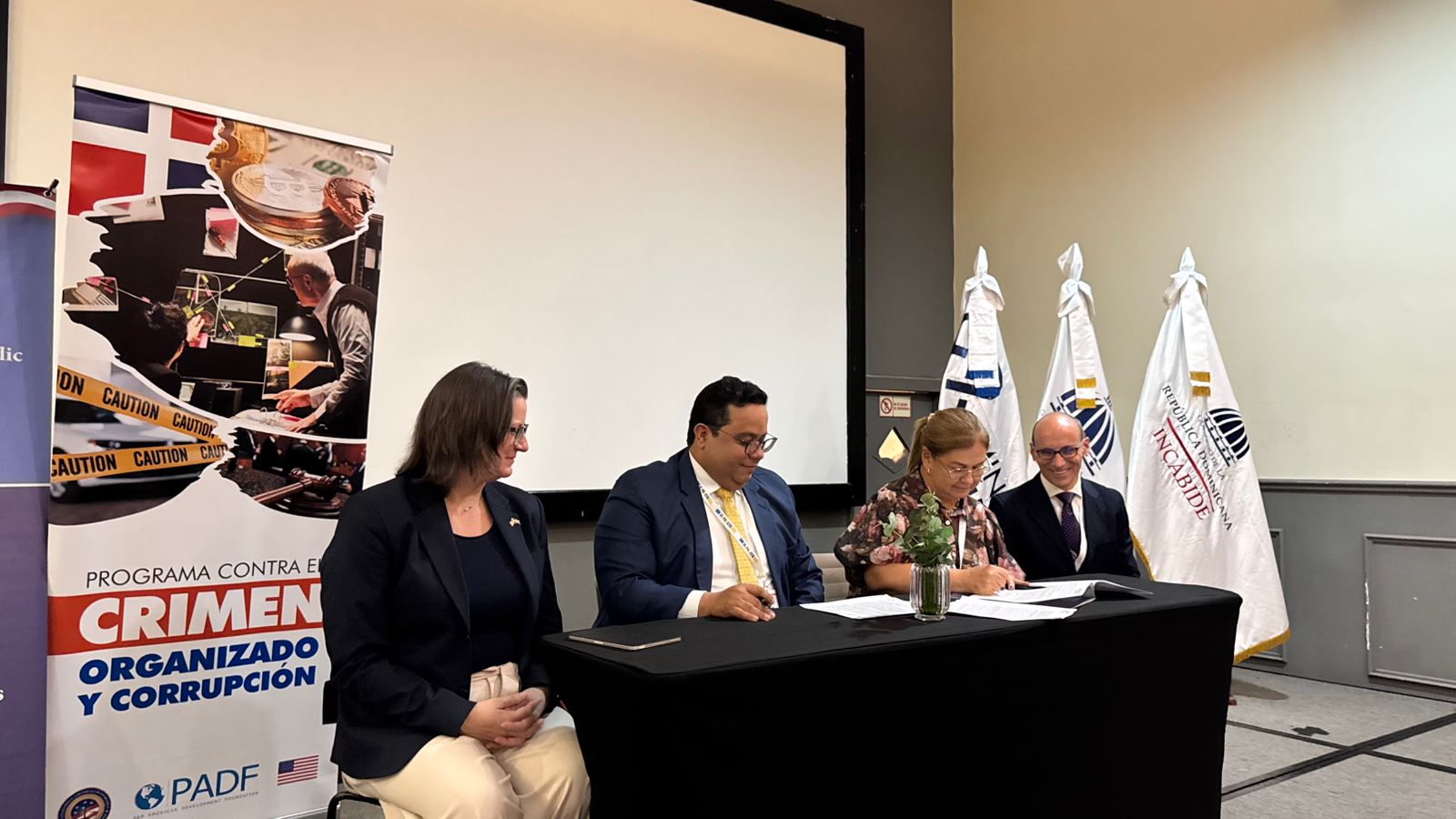 Incabide firma acuerdo de cooperación internacional para optimizar la administración de bienes ilícitos