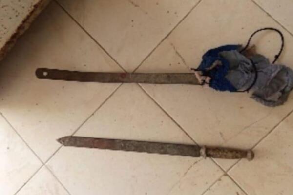 Presuntas armas con la que se cometió el hecho.