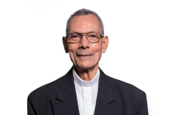 Monseñor Rafael Felipe Núñez, obispo emérito de Barahona - CDN.