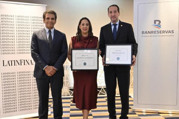 LatinFinance premia a Banreservas como Banco del Año en RD y Banco Pymes para AL y el Caribe