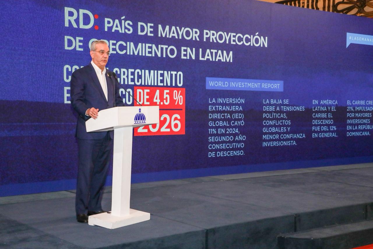 Abinader: RD se consolida como epicentro de confianza e inversión en América Latina
