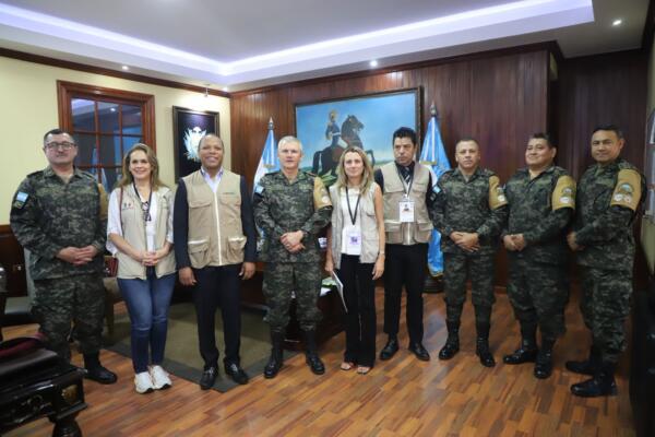 Milton Morrison, jefe de misión de observadores de la Copppal destaca transparencia tras reunión con el Jefe de Estado Mayor Conjunto de Honduras