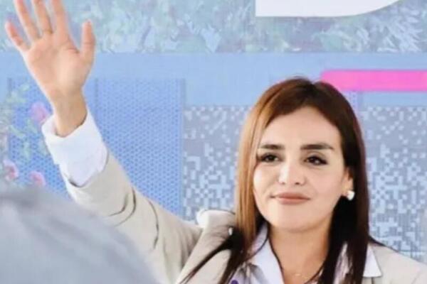 Grecia Quiroz, viuda del alcalde asesinado en México. 