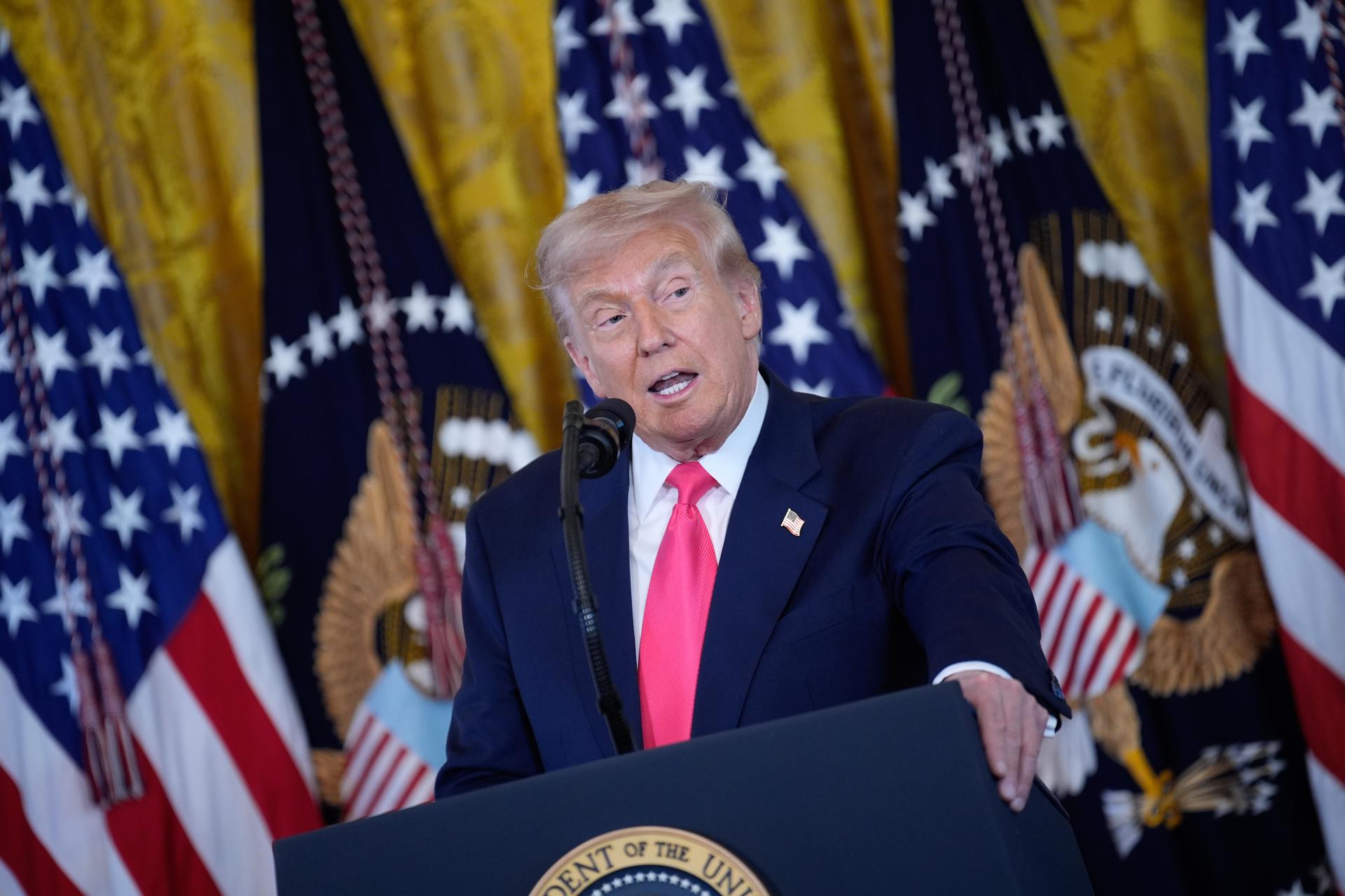 Trump no descarta un atTrump no descarta un ataque contra los carteles mexicanos: "No estoy contento con México