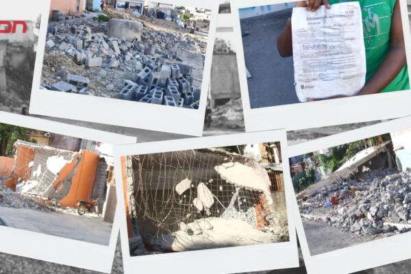 Promesas incumplidas: familias desalojadas en Guajimía.