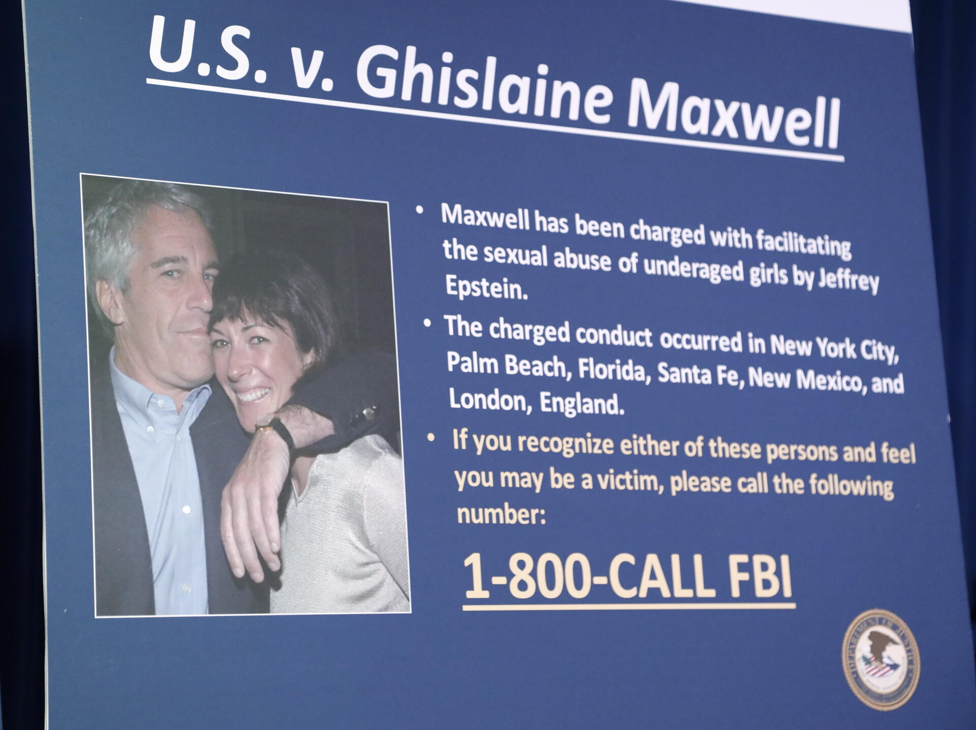 Trump "sabía acerca de las chicas", según correo electrónico de delincuente sexual Epstein