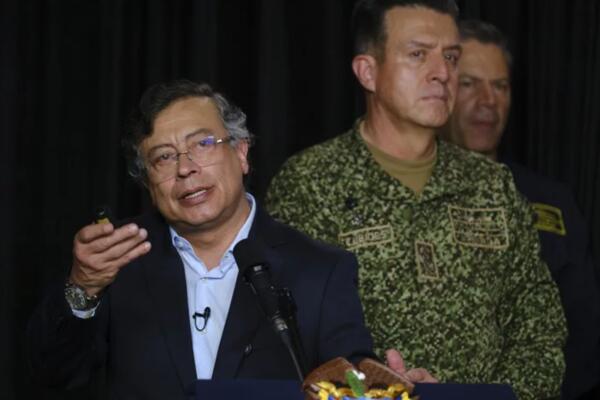 El presidente colombiano, Gustavo Petro.