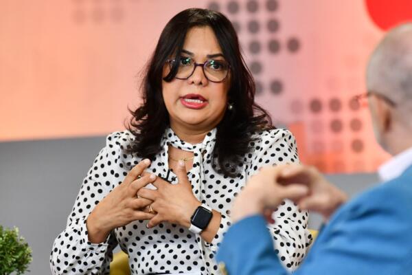 Magistrada Giselle Méndez - presidenta del Primer Tribunal Colegiado de la Cámara Penal del Juzgado de primera Instancia del D.N.