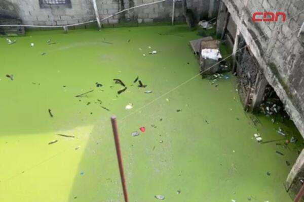 Comunidad de Villa Altagracia toma la calle para exigir solución a crisis sanitaria.