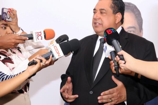 El presidente del gremio, doctor Jhon Richard Paniagua Feliz.