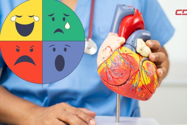 La especialista explicó que el  corazón no solo se enferma por colesterol o hipertensión, también por lo que callamos.