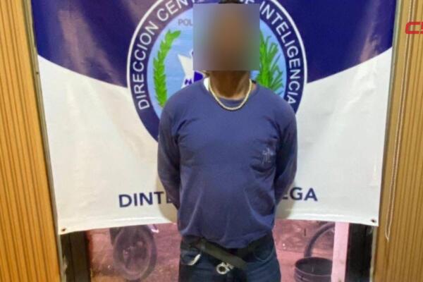 Apresamiento de hombre acusado de violencia de género.