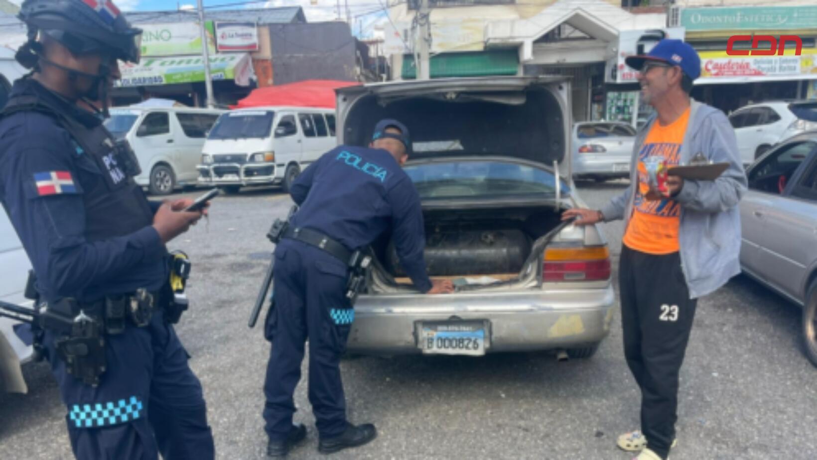 operativos en rutas de concho Santiago