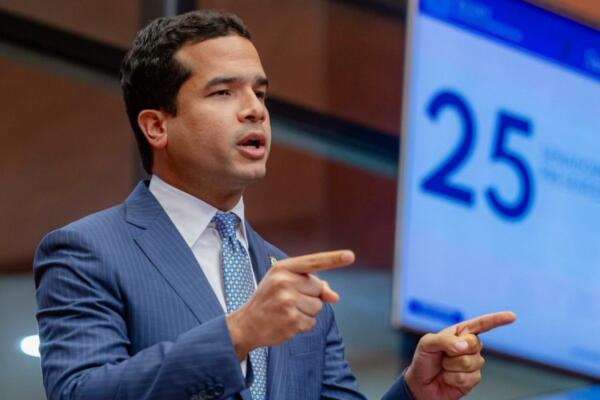 El senador por el Distrito Nacional, Omar Fernández.