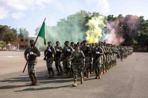 El acto de graduación estuvo encabezado por el Comandante General, Mayor General Jorge Iván Camino Pérez.