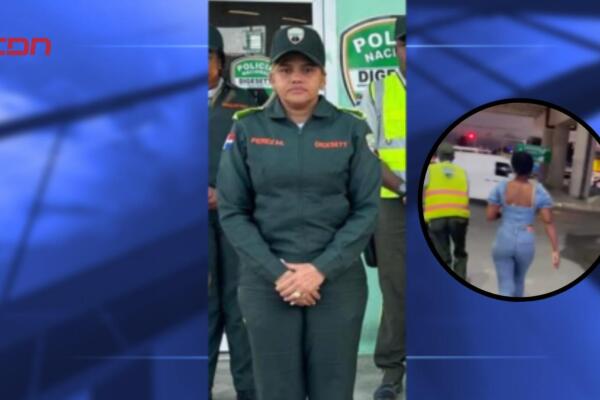 Caos en Andrés Boca Chica: residentes denuncian semáforos dañados y desorden vial tras incidente con capitana de la Digesett.