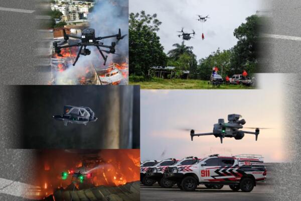 El evento se tituló “De herramienta útil a recurso esencial: el uso de drones en la atención a emergencias”.
