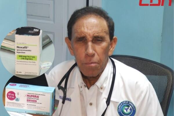 Cruz Jiminián regalará medicamentos de alto costo para la artritis reumatoide y enfermedades producidas por hongos