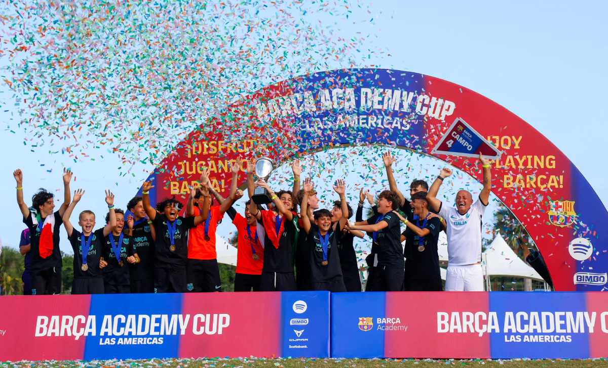 VII Barça Academy Cup Las Américas celebró el fútbol en RD