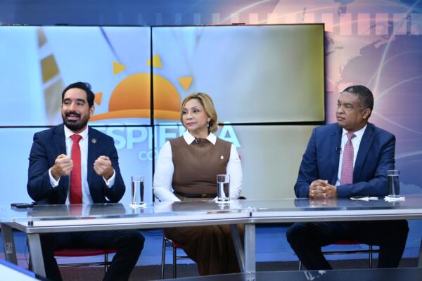 Dirigentes políticos del PRM, PLD y OD coinciden en ponerle freno al narcotráfico en la política dominicana / foto: Félix de la Cruz