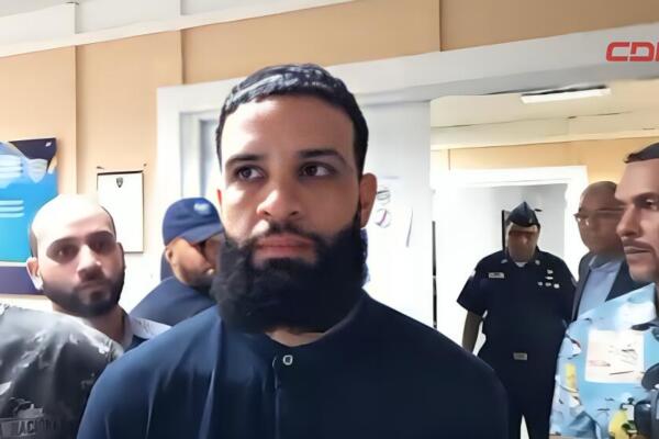 José Eliseo Rodríguez Taveras, alias “Barba Negra”, fue presentado ante las autoridades tras entregarse voluntariamente por un caso ocurrido en Santo Domingo Oeste.