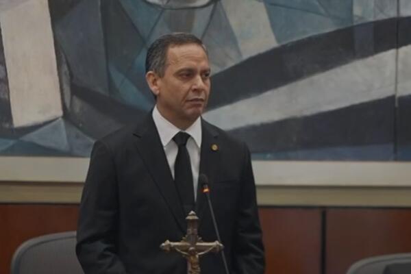 El presidente de la Suprema Corte de Justicia, Luis Henry Molina.