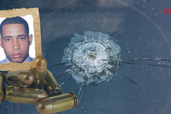 Omar Sánchez Rodríguez, agente de la Digesett herido por desconocidos.  