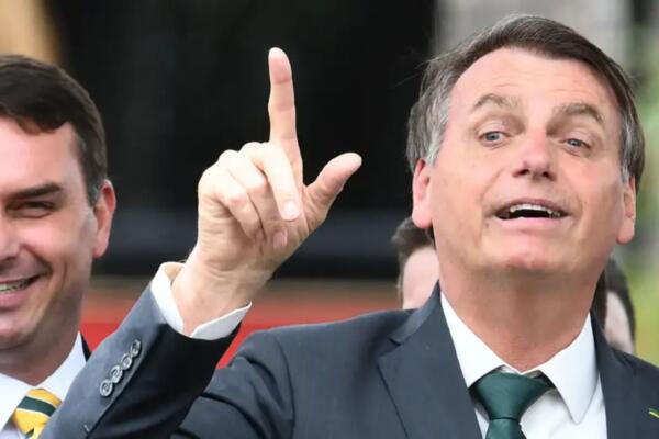El expresidente Jair Bolsonaro.