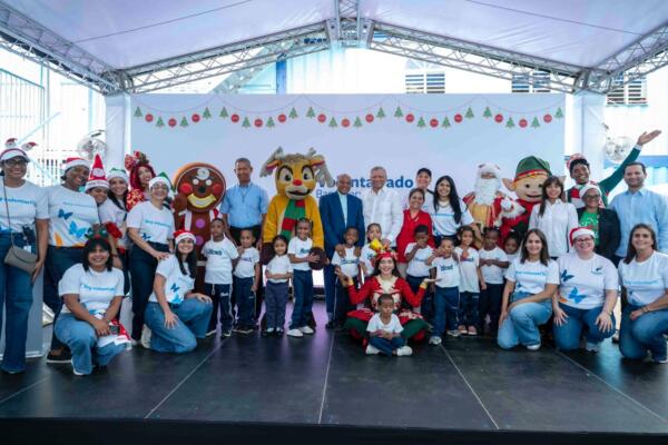 Voluntariado Banreservas lleva la Navidad a cientos de niños