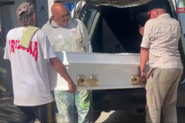 Cristofer Peña, alias “Omin”, de 28 años de edad, quien murió mientras recibía atenciones médicas