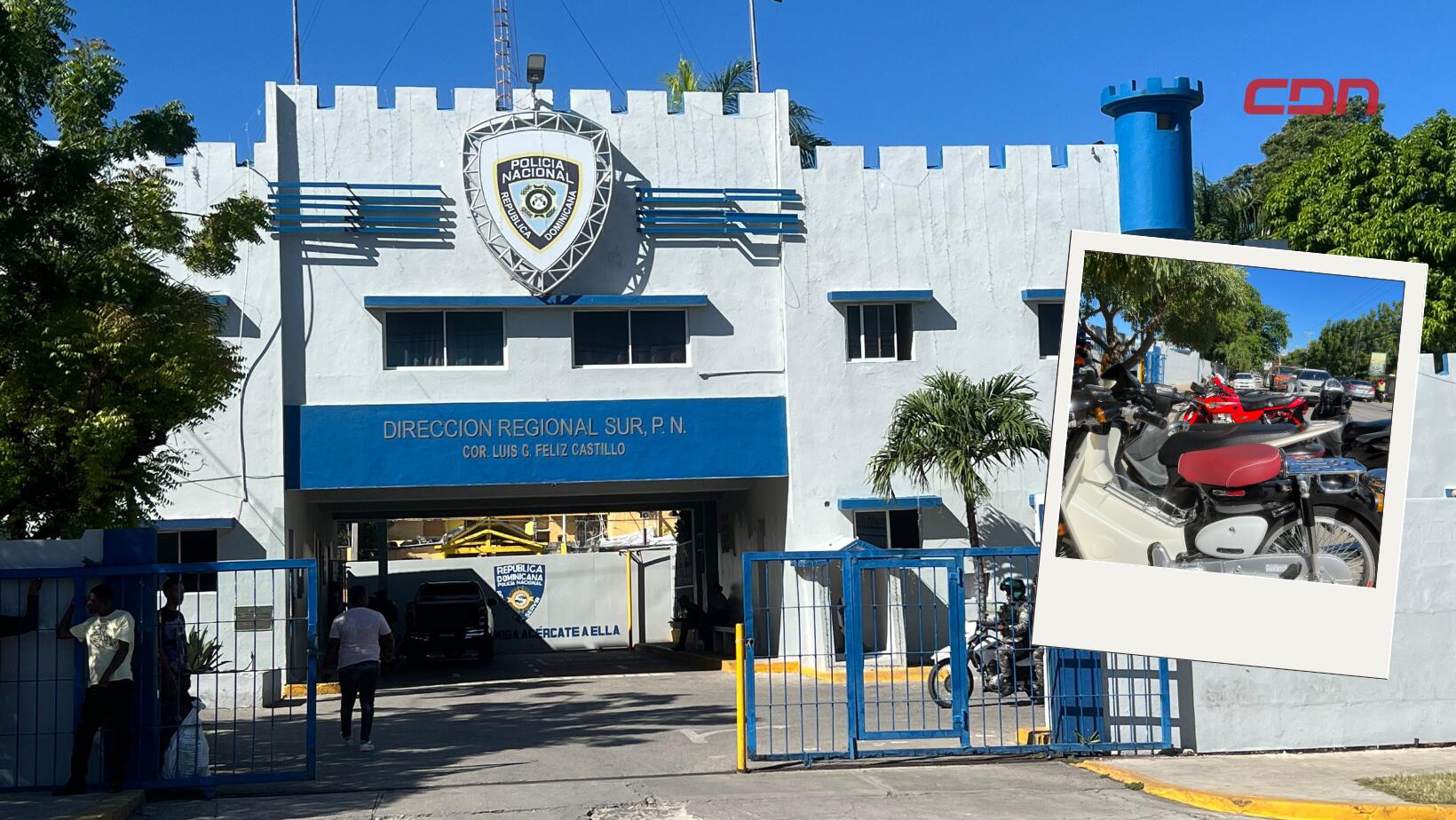 Sustraen motocicleta a cabo