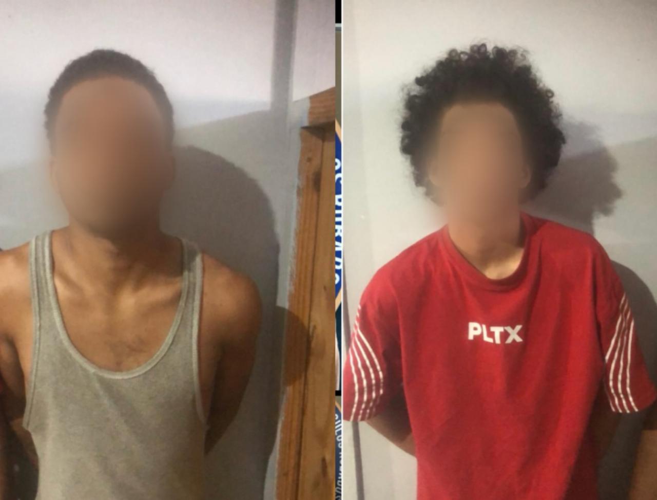 Policía Nacional arresta a “Yairo” y “La Pistolita”, por robo en residencia con violencia en Hato de Yaque, Santiago