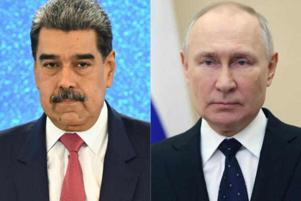 Vladímir Putin reafirmó este jueves por teléfono su apoyo a su par venezolano Nicolás Maduro.