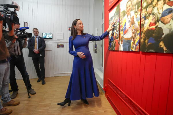 La laureada del Premio Nobel de la Paz María Corina Machado asiste a la inauguración de la exposición oficial del Premio Nobel de la Paz en el Centro Nobel de la Paz en Oslo, Noruega, 11 de diciembre de 2025. Recibió el Premio Nobel de la Paz 2025 por su incansable trabajo promoviendo los derechos democráticos para el pueblo de Venezuela y por su lucha por lograr una transición justa y pacífica de la dictadura a la democracia. (Noruega) EFE/EPA/LISE ASERUD NORWAY OUT