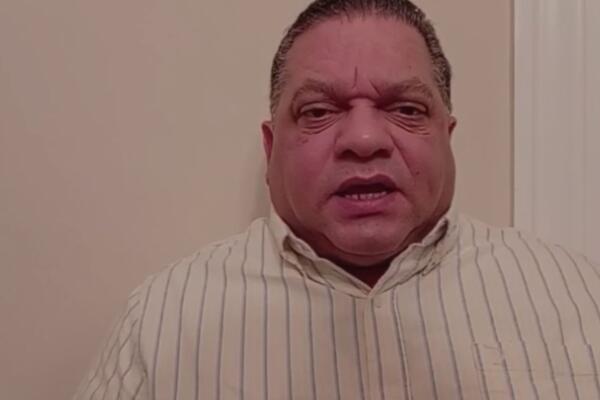 El secretario general de la Federación Nacional de Trabajadores del Transporte  FENATTRANSC, Mario Díaz.