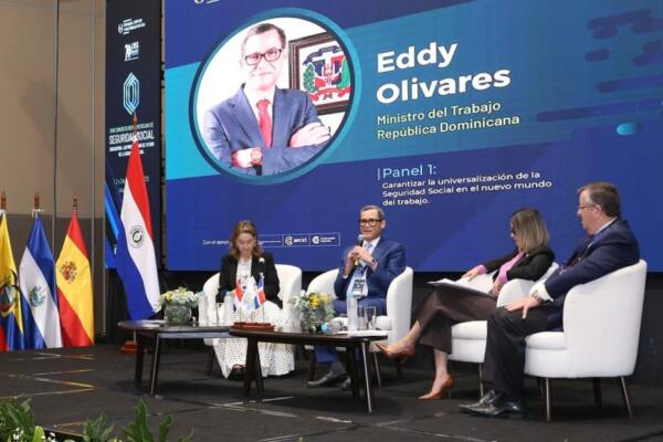 El ministro de Trabajo anuncio la aprobación del Código de Trabajo en el marco del XVIII Congreso Iberoamericano de la Seguridad Social.