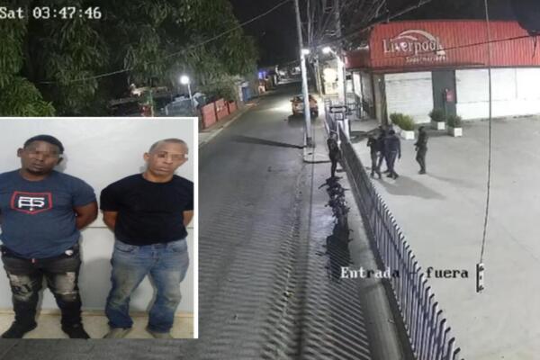 A los arrestados se les ocuparon varias herramientas presuntamente utilizadas para cometer el hecho. 