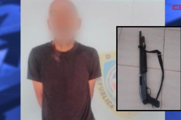 Nelson Manuel Rodríguez Cabrera, detenido. 