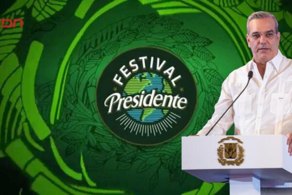 El presidente Luis Abinader anuncia el retorno del Festival Presidente durante La Semanal con la Prensa.