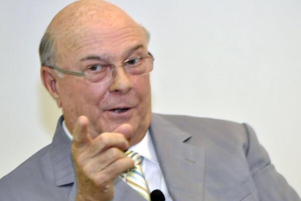 El expresidente de la República, Hipólito Mejía.
