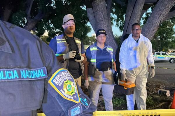 El hecho se produjo mientras agentes policiales realizaban una intervención preventiva en el lugar antes señalado.