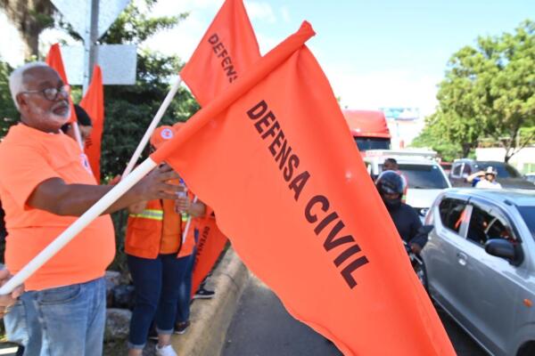 Defensa Civil en Santiago activa 