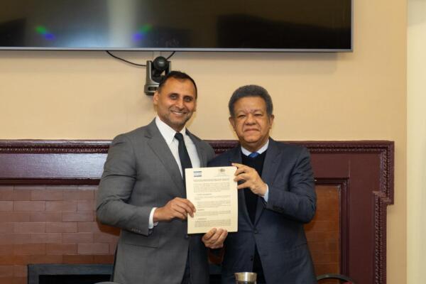 Leonel impulsa acuerdo para fortalecer la cooperación académica y desarrollo del sistema judicial