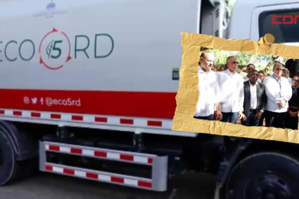 Autoridades de Santiago y Eco5RD dan inicio al operativo de limpieza y eliminación de vertederos improvisados como parte de la “Ruta de la Limpieza Navideña”.